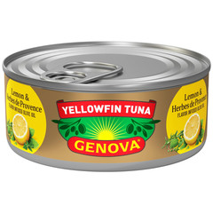 Premium Yellowfin Tuna in Lemon and Herbes De Provence Infused Olive Oil, Wild C