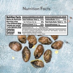 Roland Foods Smoked Medium Oysters in Oil, Wild Caught, Imported Food, 3 oz