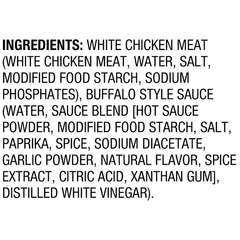 (3 Pack) Great Value Premium White Chicken, in Bold Buffalo Sauce, 2.6 Oz Pouch