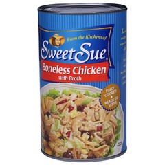 Boneless Chicken with Broth Fully Cooked Gluten Free