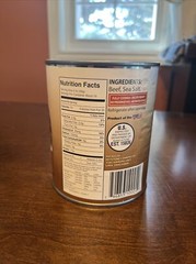 (8) Keystone beef all natural no preservatives 28oz