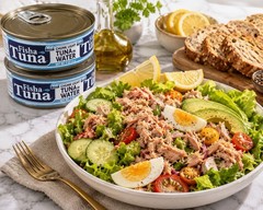 Fisha Tuna Chunk Light Tuna in Water 5 oz (Pack of 2) High Protein Canned Tuna