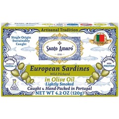 Sustainably Wild Caught European Sardines, Lightly Smoked
