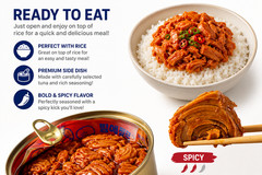 Dongwon Spicy Sesame Oil Tuna 4 Pack Korean Canned Tuna Ready To Eat 19.04 oz