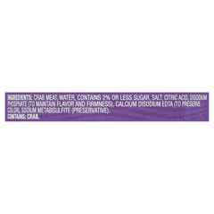 Bumble Bee Canned Lump Crabmeat, Wild Caught, 14g Protein per Serving