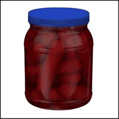Big John’s Ready To Eat Red Hots Pickled Sausage 32oz Jar Protein 10g Delicious