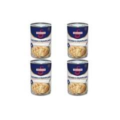 Pack of 4 Swanson Canned Chicken and Dumplings – Hearty 13g Protein Per Can