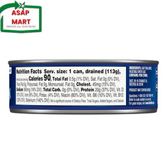 Starkist Chunk Light Tuna in Water, 5 Oz (4 Pack) Canned Tuna Fish, Wild Caught,
