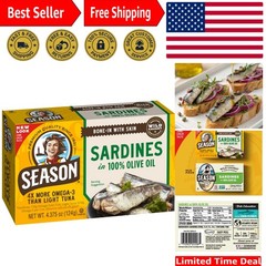 Omega-3 Rich Sardines in Olive Oil – Boned-in Nutrition, Kosher & Healthy Snacks