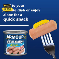 Star Vienna Sausage, Original Flavor, Canned Sausage, 4.6 Oz (Pack of 6) ⭐️⭐️⭐️⭐