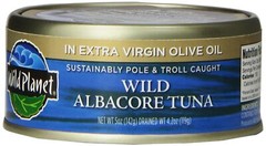 Wild Planet Albacore Tuna Steaks 5 Ounce Pack of 12 Sustainably Caught 26g Pr…