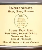 Meat Sampler Five Cans x 13 oz