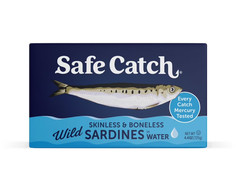 Safe Catch Wild Skinless & Boneless Sardines in Water, 4.4 oz – Mercury Tested