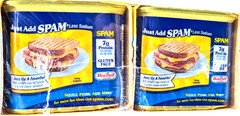 Hormel SPAM 25% Less Sodium 8 Count x 12 Oz EXP 07/2028