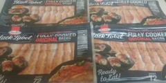 Hormel Black Label Fully Cooked Bacon 72 slices – pack of 4