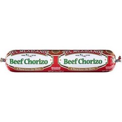 El Mexicano Beef Chorizo Sausage 9 Oz (6 Pack)