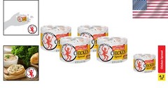 Healthy Ready-to-Eat Chicken Spread – 4.25 Oz Pack of 4 | Perfect Snack Anytime
