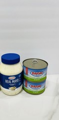 DAGIM Value Pack 2 Chunk Light Tuna In Water 12oz & 1 Mayonnaise 30 oz