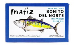 Matiz España Bonito Del Norte 4 Ounce White Meat Tuna in Olive Oil 12 Tins
