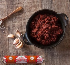 Cacique Beef Chorizo Pantry Meat 8 oz Packaged Beef Chorizo