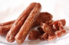 Kam Yen Jan Chinese Style Pork Sausage 14 oz (Pack of 4)~Product of USA~10/2026