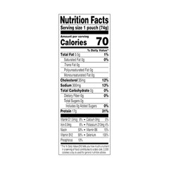 Light Tuna in Water Pouch (2.6 Oz – 1 Pack) Ready to Eat, Wild Caught, 17G Prote
