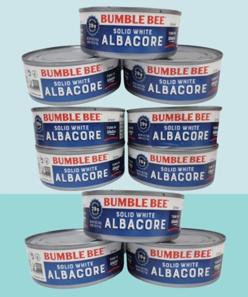 BUMBLE BEE SOLID WHITE ALBACORE TUNA IN WATER 5 OZ EXP: 2028 10PCS