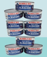 BUMBLE BEE SOLID WHITE ALBACORE TUNA IN WATER 5 OZ EXP: 2028 10PCS