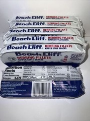 6 Wild Caught Herring Beach Cliff Kippered Snacks 3.53 Oz Can Sardines BB 5/2026