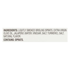 Brunswick Wild Caught Gourmet Brisling Sardines in Extra Virgin Olive Oil Top…