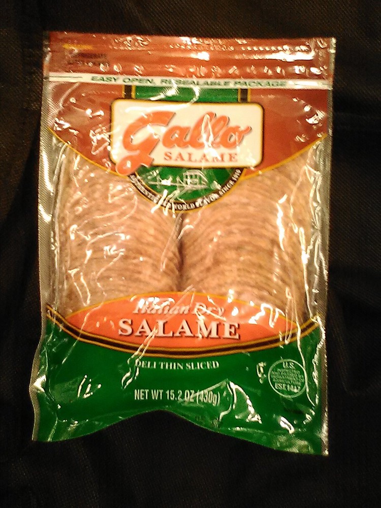 2 Packs GALLO ITALIAN DRY SALAME Almost 2 Pounds FRESHEST FREE Shipping!