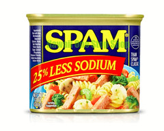 SPAM Classic LOW SODIUM Flavor EIGHT – 12oz cans Orginal Flavor LESS SALT