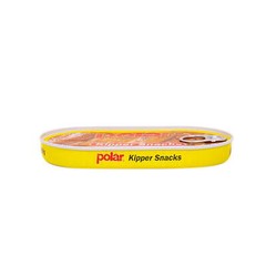 (6 pack) MW Polar Smoked Boneless Herring Kipper Snacks, 3.53 oz Can