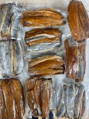 Salted SMOKED HERRING FILLET 1Lb =16oz $ 25 FREE SHIPPING !! US SELLER !!