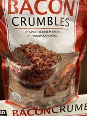 New Kirkland Signature Bacon Crumbles 100% Real Bacon Naturally Smoked 20 oz Bag