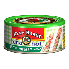 x2 Ayam Brand Deli Tuna Mayonnaise Hot Spicy 160g HALAL Ready to Eat Canned Tuna