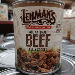 Lehman’s All Natural Canned Meat, USA Made Ready to Eat, 28 oz Can