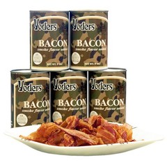 Yoders Canned Bacon, 12 oz., 60-70 Slices Per Can