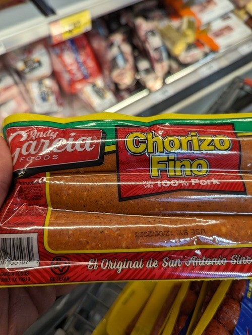 Andy Garcia Chorizo Fino 12 Oz (6 Pack)