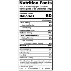 12.5oz Canned Chicken Breast Fully Cooked Protein Packed Soup Salad Meal New
