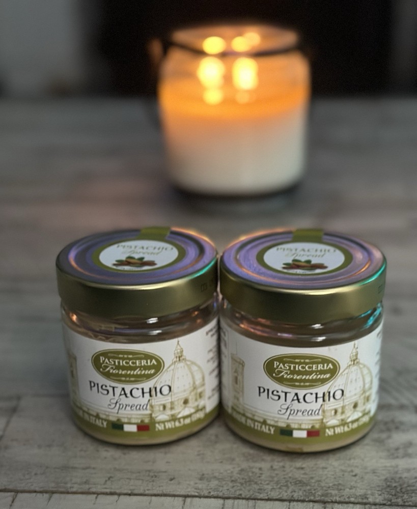 2 Jars Pasticceria Fiorentina Pistachio Spread Great For Dubai Chocolate Bars