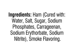 (4 Pack) Bristol Smoke flavor Cooked Ham, high Protein, 16 Oz aluminum can