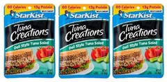 StarKist Tuna Creations Deli Style Tuna Salad Pouch 3 Pack