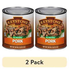 (2 pack) Keystone All Natural Pork, 28 oz Can