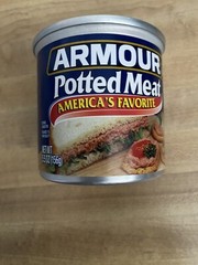 Six Cans of “Armour Potted Meat”, Canned Meat, 5.5 OZ..Gluten Free..Made in USA