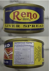 Reno Liver Spread 85g x 48pcs (1 Case) Philippines
