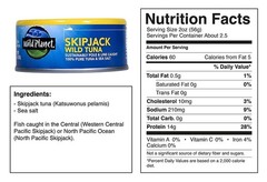 Wild Planet, Tuna Skipjack Wild Light 5 oz