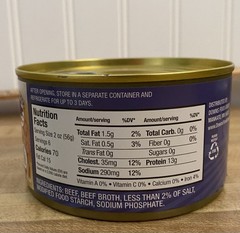 2 Cans of Butterfield Farms Roast Beef in Beef Broth, 12 oz Each Can