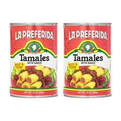 Traditional Beef & Pork Tamales, No Artificial Colors, 24