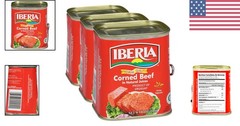 Halal Corned Beef 12oz – Ready-to-Eat, Pack of 3 – Gluten-Free Delight